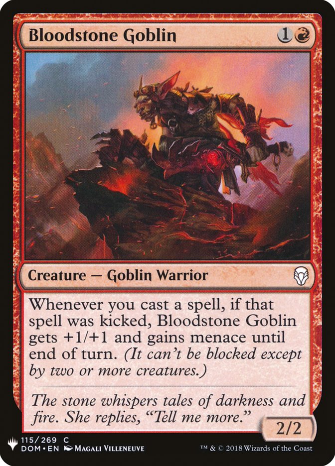 Bloodstone Goblin [Mystery Booster] | Play N Trade Winnipeg