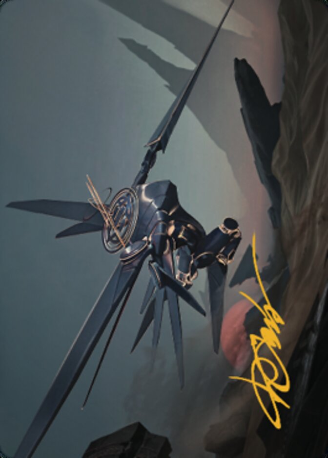Steel Seraph Art Card (Gold-Stamped Signature) [The Brothers' War Art Series] | Play N Trade Winnipeg