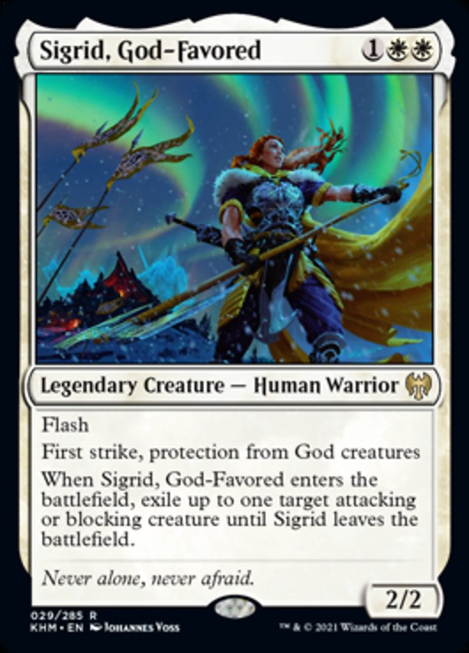 Sigrid, God-Favored [Kaldheim] | Play N Trade Winnipeg