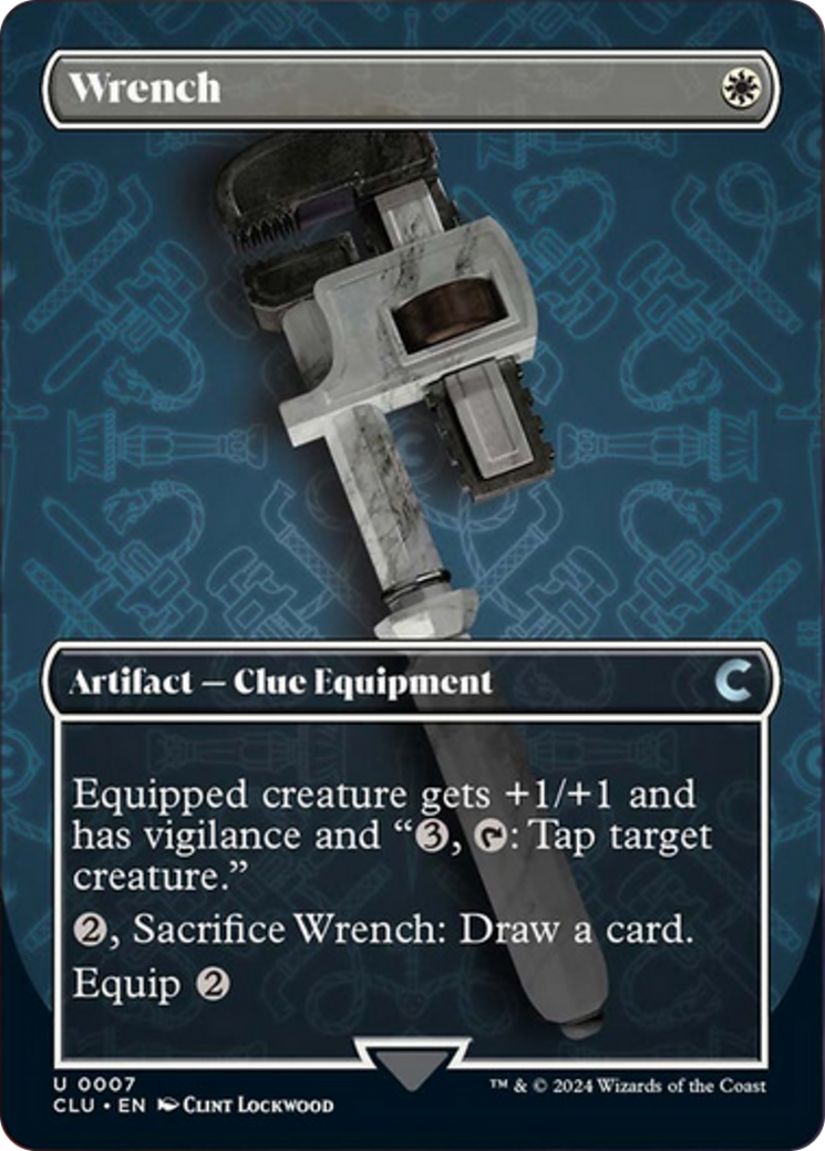 Wrench (Borderless) [Ravnica: Clue Edition] | Play N Trade Winnipeg