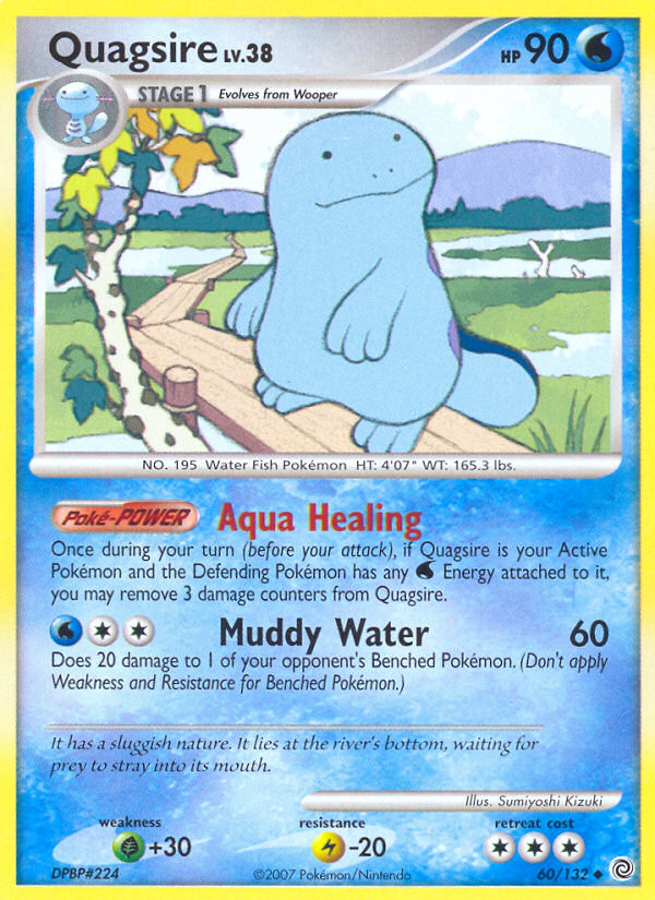 Quagsire (60/132) [Diamond & Pearl: Secret Wonders] | Play N Trade Winnipeg