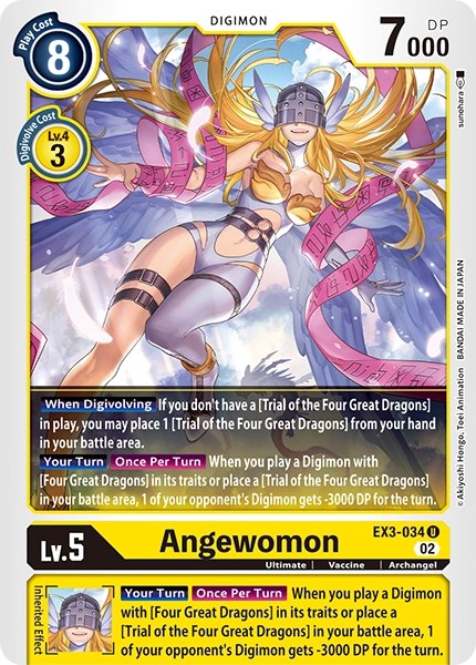 Angewomon [EX3-034] [Revision Pack Cards] | Play N Trade Winnipeg