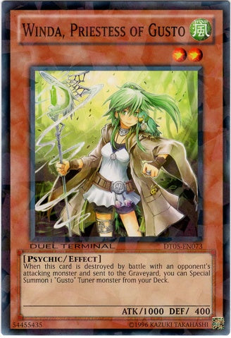 Winda, Priestess of Gusto [DT05-EN073] Common | Play N Trade Winnipeg