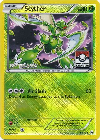 Scyther (4/108) (League Promo 2nd Place) [Black & White: Dark Explorers] | Play N Trade Winnipeg