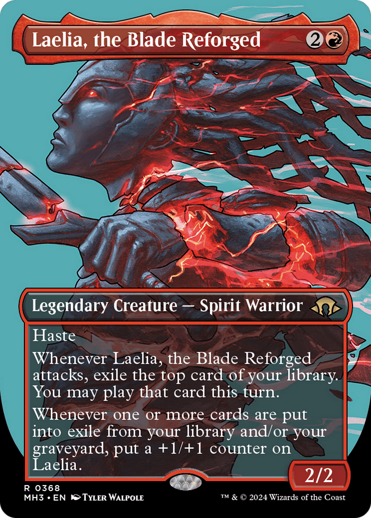 Laelia, the Blade Reforged (Borderless) [Modern Horizons 3] | Play N Trade Winnipeg