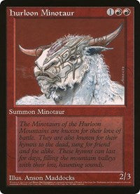 Hurloon Minotaur (Oversized) [Oversize Cards] | Play N Trade Winnipeg