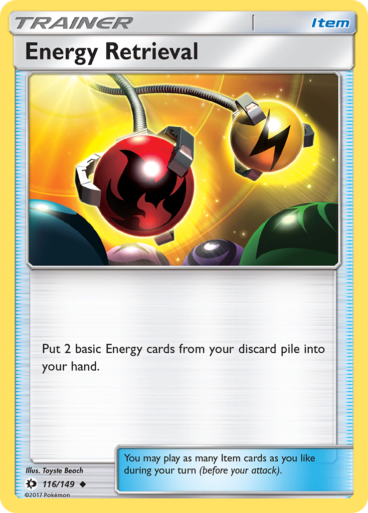 Energy Retrieval (116/149) [Sun & Moon: Base Set] | Play N Trade Winnipeg