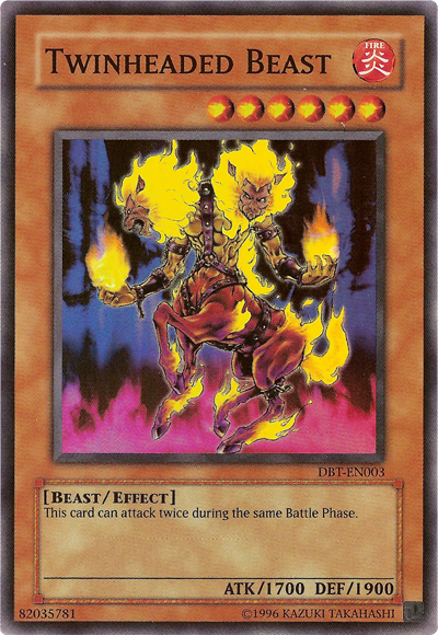 Twinheaded Beast [DBT-EN003] Super Rare | Play N Trade Winnipeg