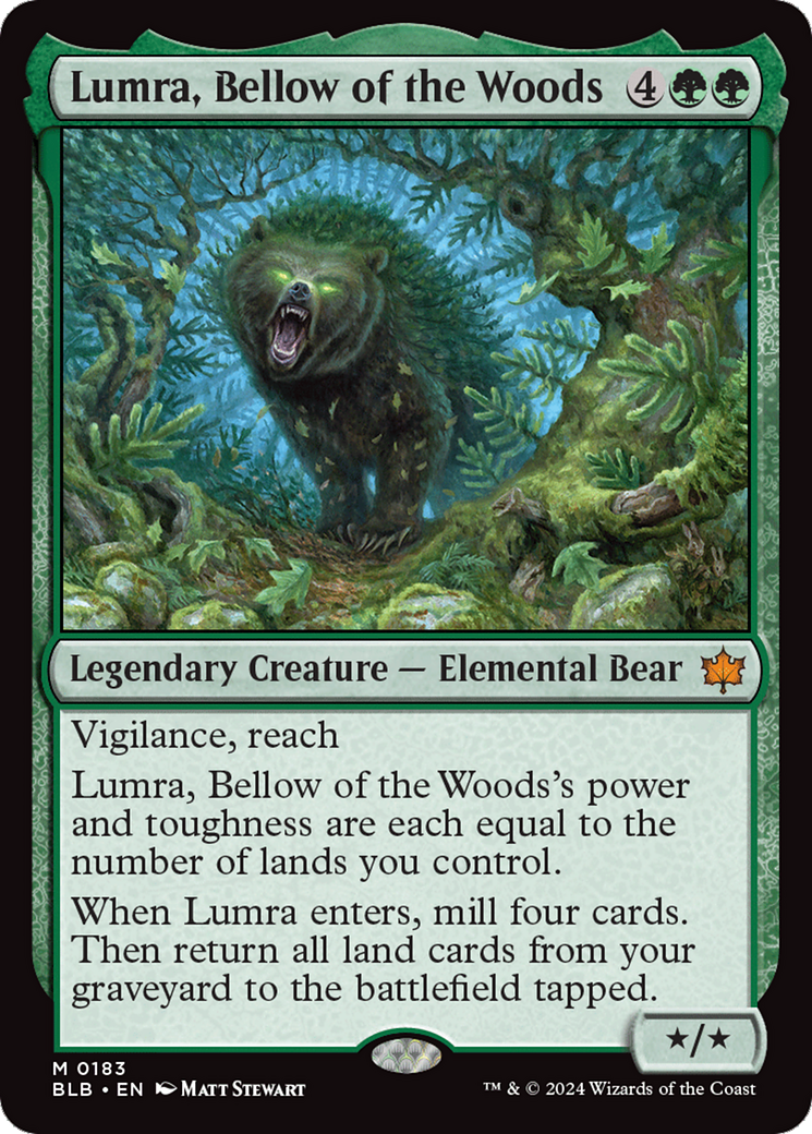 Lumra, Bellow of the Woods [Bloomburrow] | Play N Trade Winnipeg