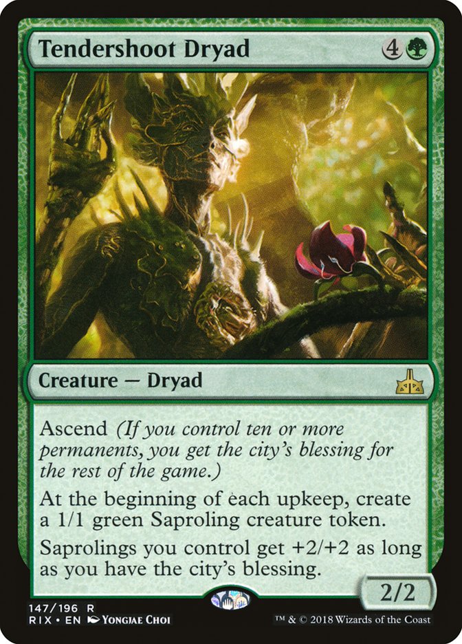 Tendershoot Dryad [Rivals of Ixalan] | Play N Trade Winnipeg