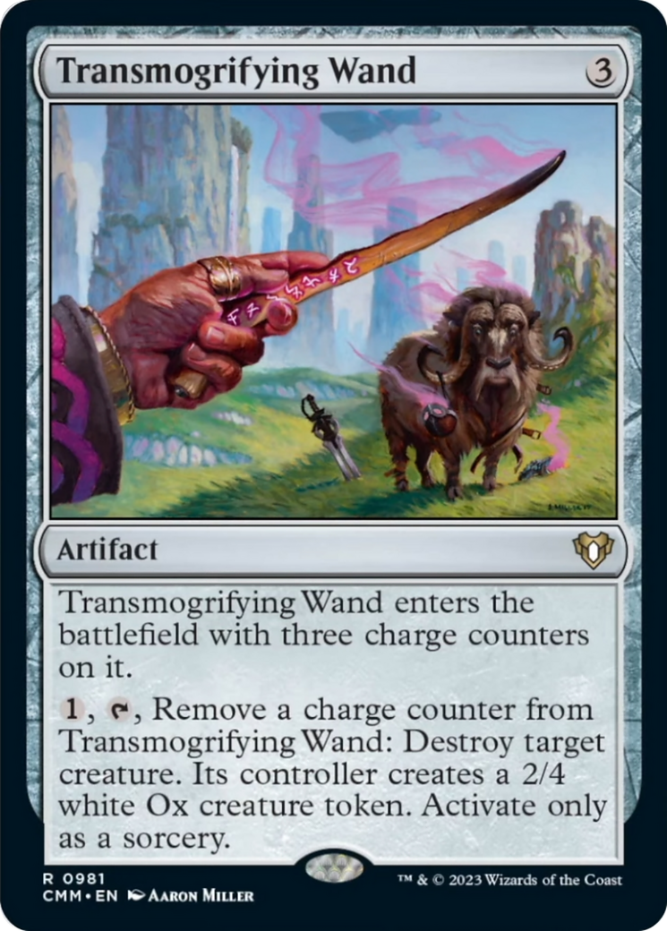 Transmogrifying Wand [Commander Masters] | Play N Trade Winnipeg