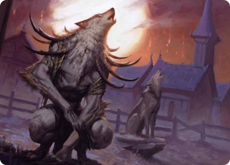 Lord of the Ulvenwald Art Card [Innistrad: Midnight Hunt Art Series] | Play N Trade Winnipeg