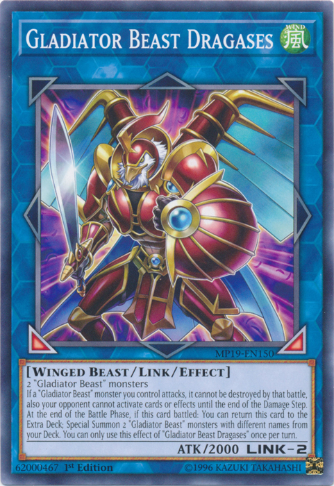 Gladiator Beast Dragases [MP19-EN150] Common | Play N Trade Winnipeg