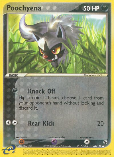 Poochyena (64/109) [EX: Ruby & Sapphire] | Play N Trade Winnipeg