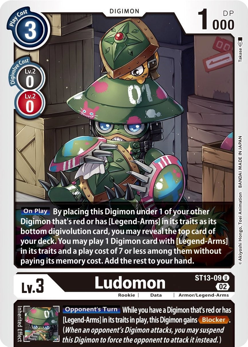 Ludomon [ST13-09] [Starter Deck: Ragnaloardmon] | Play N Trade Winnipeg