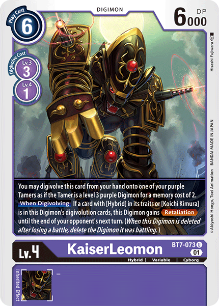 KaiserLeomon [BT7-073] [Next Adventure] | Play N Trade Winnipeg