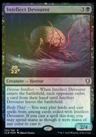 Intellect Devourer [Commander Legends: Battle for Baldur's Gate Prerelease Promos] | Play N Trade Winnipeg
