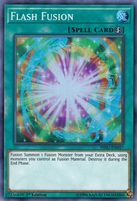 Flash Fusion [HISU-EN057] Super Rare | Play N Trade Winnipeg