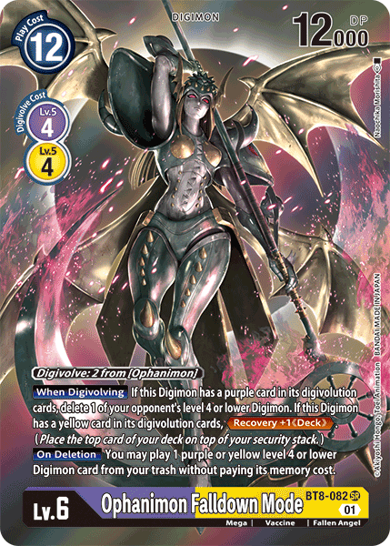 Ophanimon: Falldown Mode [BT8-082] (Alternate Art) [New Awakening] | Play N Trade Winnipeg