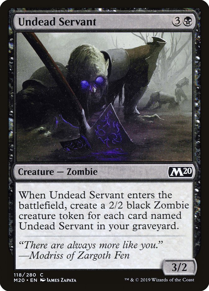 Undead Servant [Core Set 2020] | Play N Trade Winnipeg