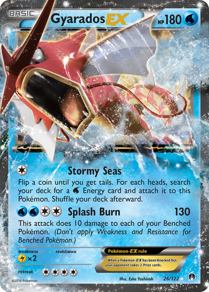 Gyarados EX (26/122) [XY: BREAKpoint] | Play N Trade Winnipeg