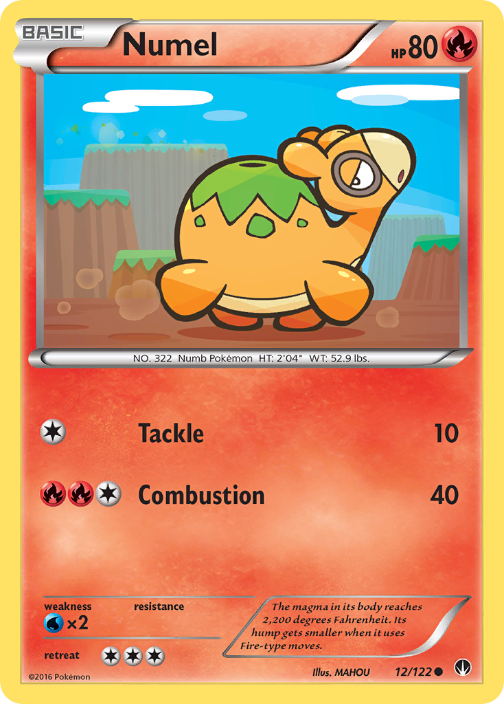 Numel (12/122) [XY: BREAKpoint] | Play N Trade Winnipeg