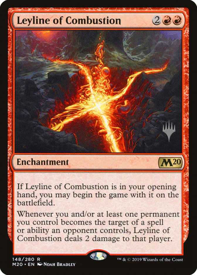 Leyline of Combustion (Promo Pack) [Core Set 2020 Promos] | Play N Trade Winnipeg