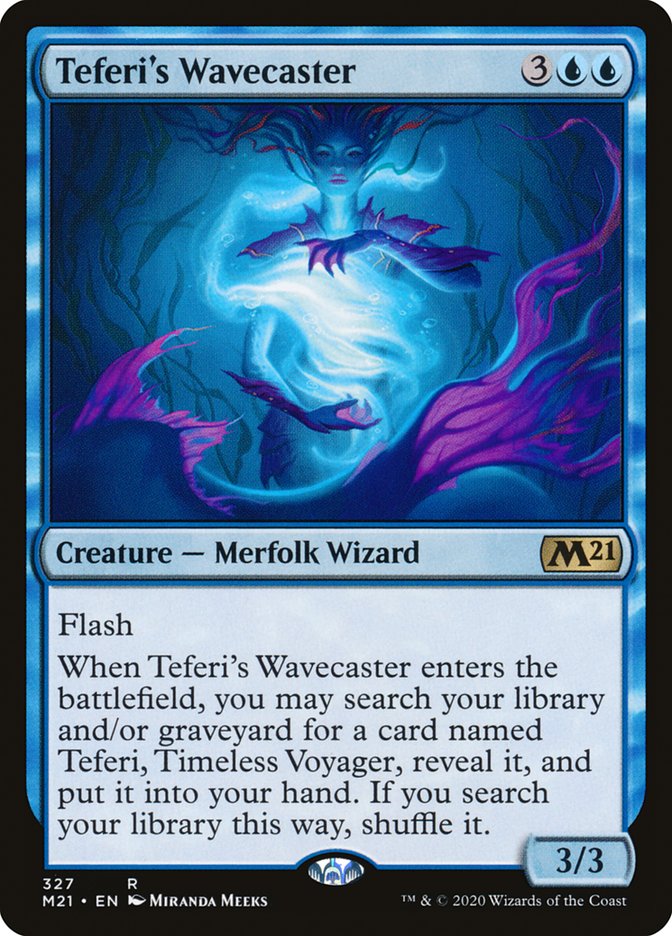 Teferi's Wavecaster [Core Set 2021] | Play N Trade Winnipeg