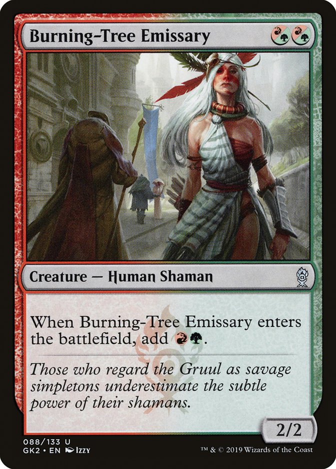 Burning-Tree Emissary [Ravnica Allegiance Guild Kit] | Play N Trade Winnipeg