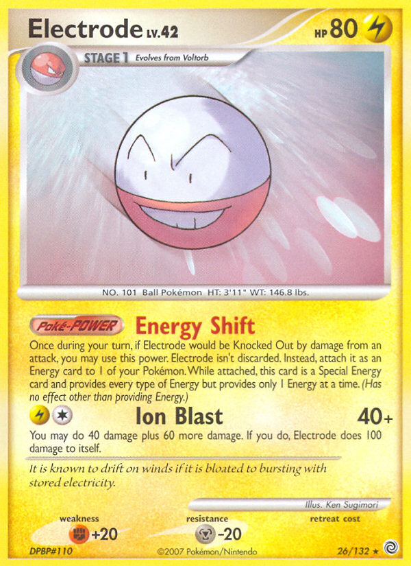 Electrode (26/132) [Diamond & Pearl: Secret Wonders] | Play N Trade Winnipeg