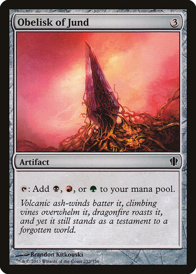 Obelisk of Jund [Commander 2013] | Play N Trade Winnipeg