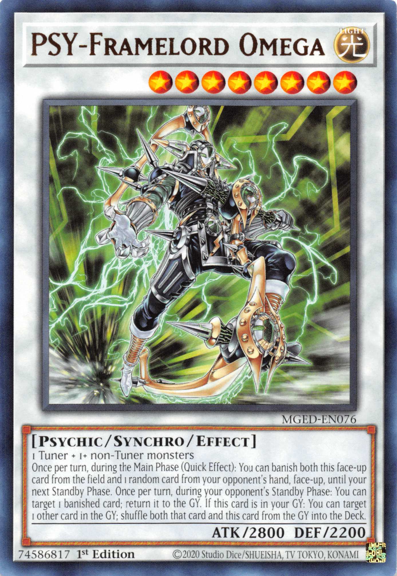 PSY-Framelord Omega [MGED-EN076] Rare | Play N Trade Winnipeg