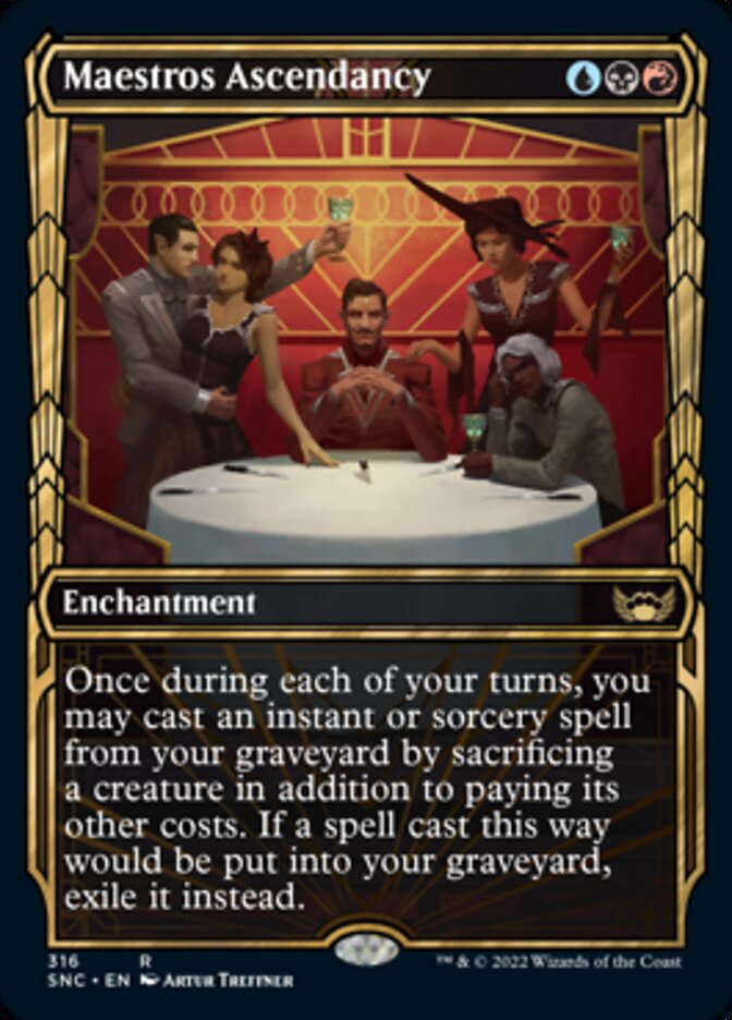 Maestros Ascendancy (Showcase Golden Age) [Streets of New Capenna] | Play N Trade Winnipeg