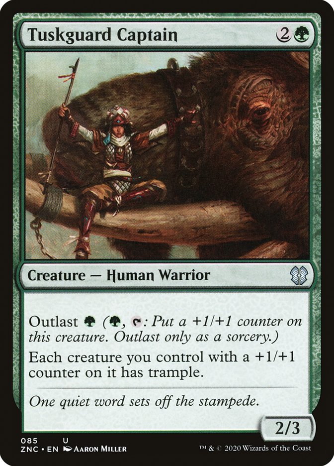 Tuskguard Captain [Zendikar Rising Commander] | Play N Trade Winnipeg