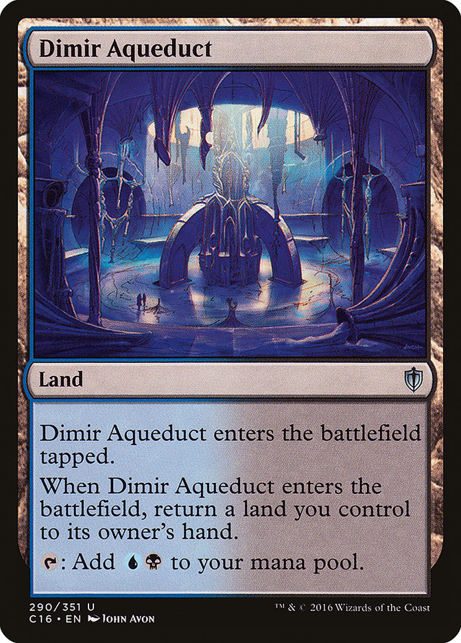 Dimir Aqueduct [Commander 2016] | Play N Trade Winnipeg
