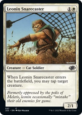 Leonin Snarecaster [Jumpstart 2022] | Play N Trade Winnipeg
