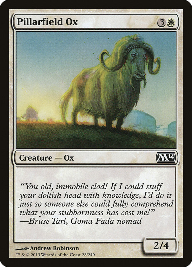 Pillarfield Ox [Magic 2014] | Play N Trade Winnipeg