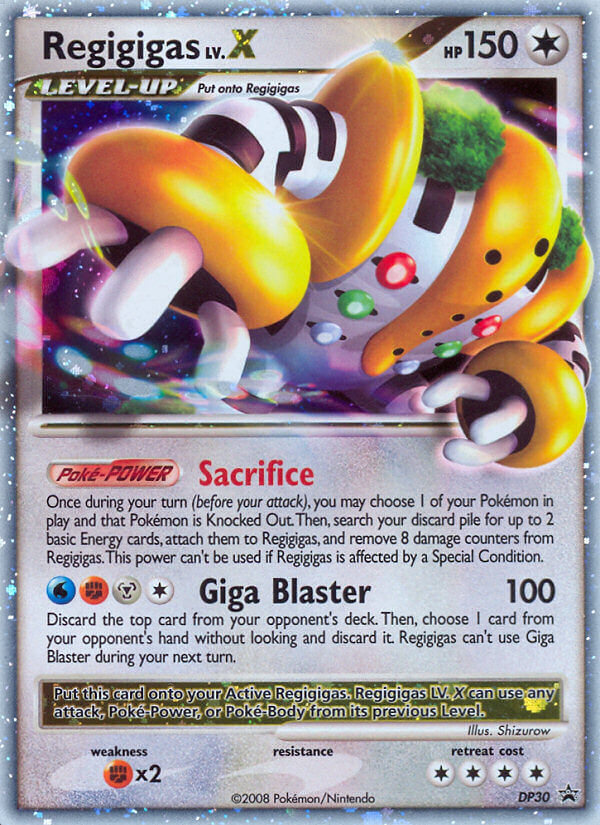 Regigigas LV.X (DP30) [Diamond & Pearl: Black Star Promos] | Play N Trade Winnipeg