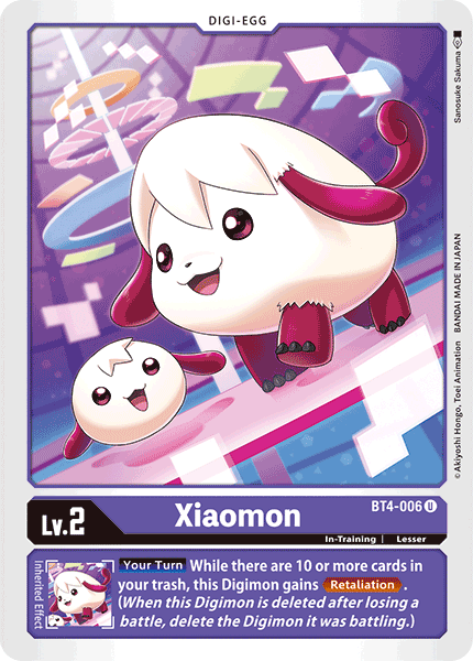 Xiaomon [BT4-006] [Great Legend] | Play N Trade Winnipeg