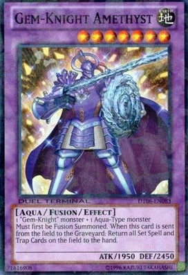 Gem-Knight Amethyst [DT06-EN083] Super Rare | Play N Trade Winnipeg