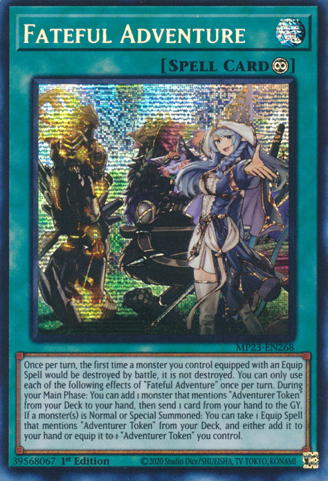 Fateful Adventure [MP23-EN268] Prismatic Secret Rare | Play N Trade Winnipeg