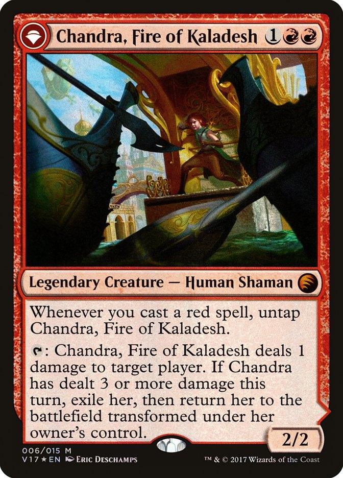 Chandra, Fire of Kaladesh // Chandra, Roaring Flame [From the Vault: Transform] | Play N Trade Winnipeg