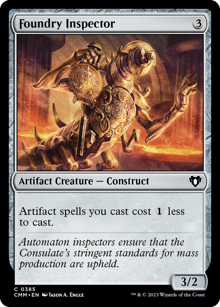 Foundry Inspector [Commander Masters] | Play N Trade Winnipeg