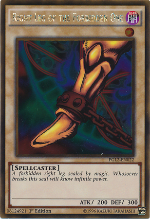 Right Leg of the Forbidden One [PGL2-EN022] Gold Rare | Play N Trade Winnipeg