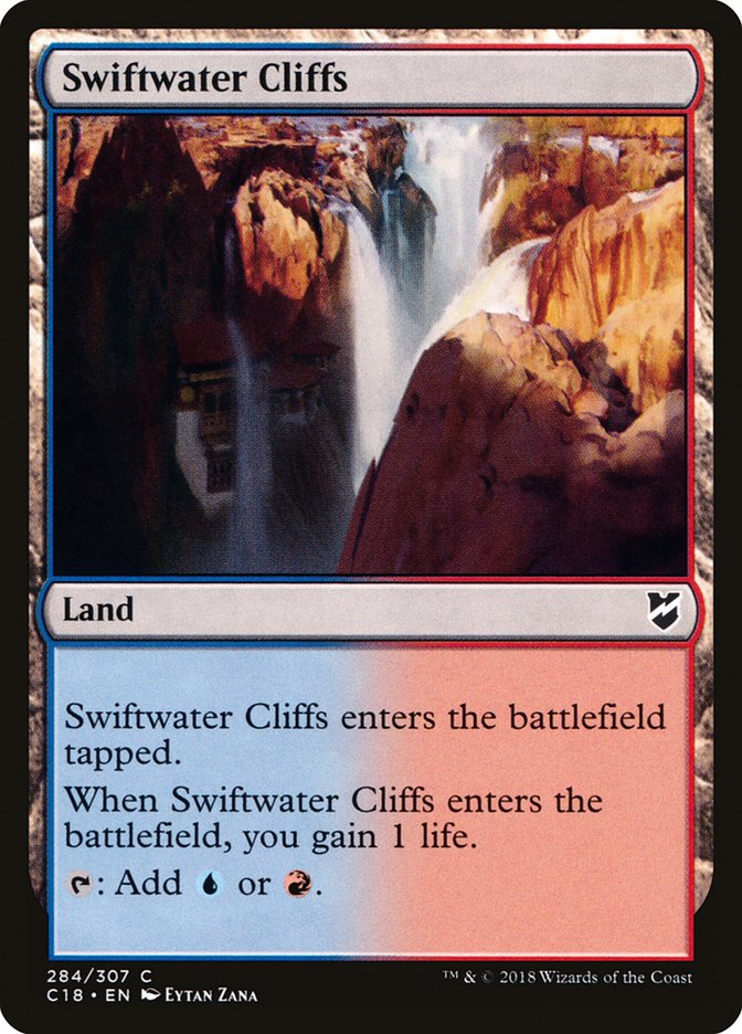 Swiftwater Cliffs [Commander 2018] | Play N Trade Winnipeg