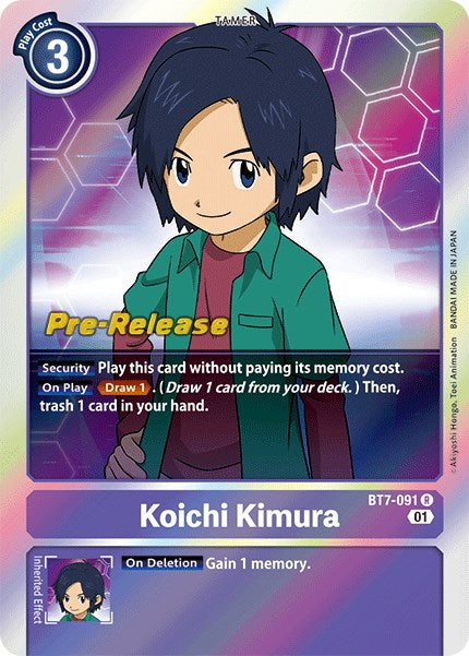 Koichi Kimura [BT7-091] [Next Adventure Pre-Release Cards] | Play N Trade Winnipeg