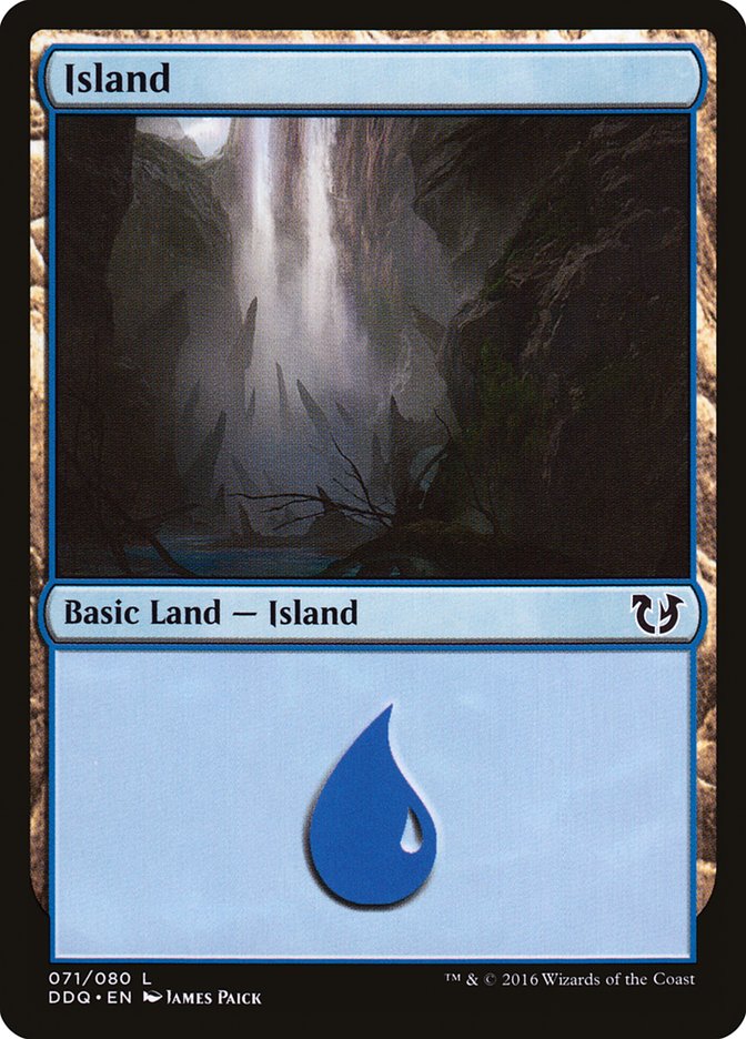 Island (71) [Duel Decks: Blessed vs. Cursed] | Play N Trade Winnipeg