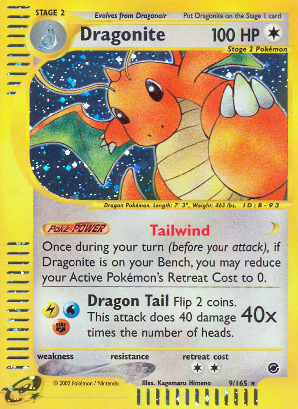 Dragonite (9/165) [Expedition: Base Set] | Play N Trade Winnipeg