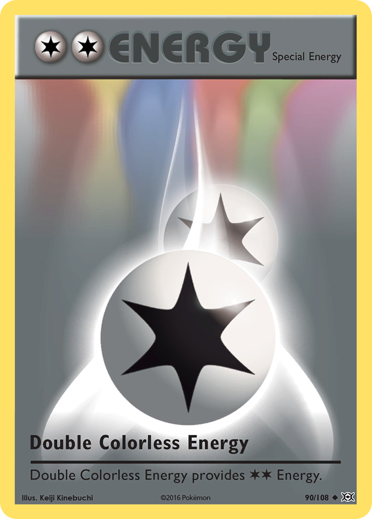 Double Colorless Energy (90/108) [XY: Evolutions] | Play N Trade Winnipeg