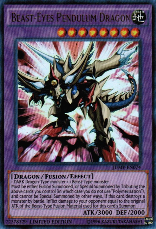 Beast-Eyes Pendulum Dragon [JUMP-EN074] Ultra Rare | Play N Trade Winnipeg